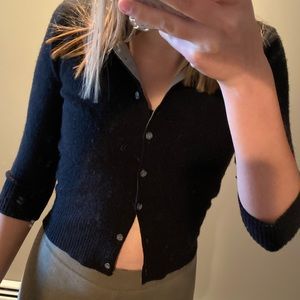 Black button up/cardigan